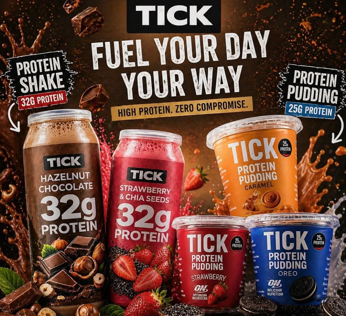 TICK Protein product lineup